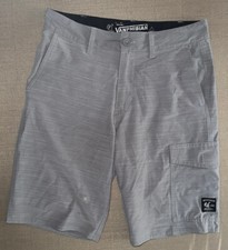 Vans Vanphibian Hybrid Board Shorts Mens 28 Light Gray Casual Swim Surf Surfer