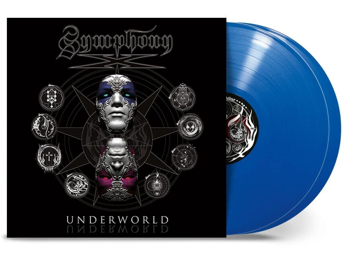 SYMPHONY X - UNDERWORLD, 2023 EU LIMITED EDN 180G BLUE vinyl 2LP, NEW - SEALED!