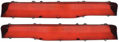 OER Tail Lamp Lens Set W/O Reflector or Silver Accent For 1970 Dodge Charger 