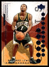 2003-04 Upper Deck Triple Dimensions #79 Rashard Lewis Seattle SuperSonics