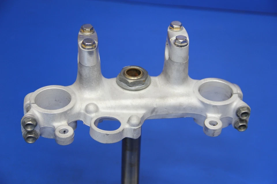 1986 83-87 XL600R XL 600R Triple Trees Steering Stem Upper Lower Clamp Bridge - Изображение 2 из 4