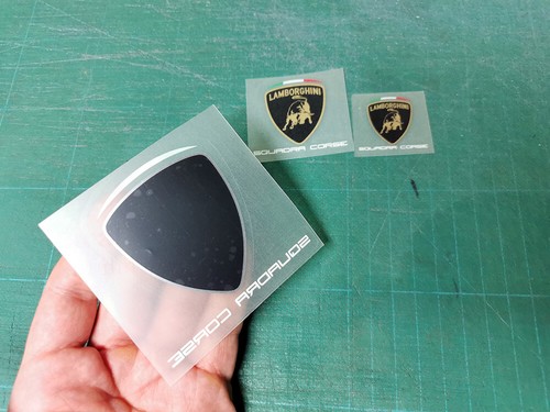 Lamborghini Squadra Corse X1 vinilo decal sticker vinyl adesivi autocollant ステッ - Foto 4 di 8