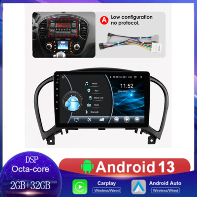Autoradio Für Nissan Juke F15 2010-2017 Carplay Android 15 GPS Navi WiFi 8Kern