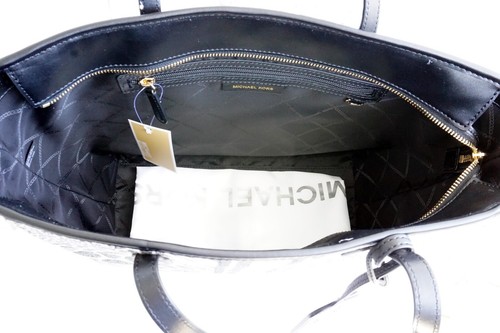 Michael Kors Bag Handbag Sinclair Large Ew Grab Tote Black New - Photo 12 sur 15