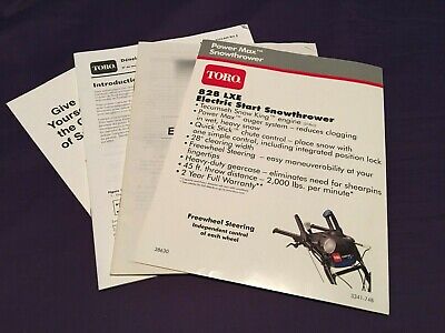 Instruction Book − Snowthrower Model 621401x54NB Manuel de l