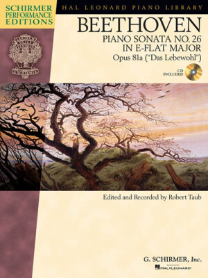 Beethoven: Sonata No. 26 in E-flat Major, Opus 81a (Das Lebewohl) Schirmer Perfo