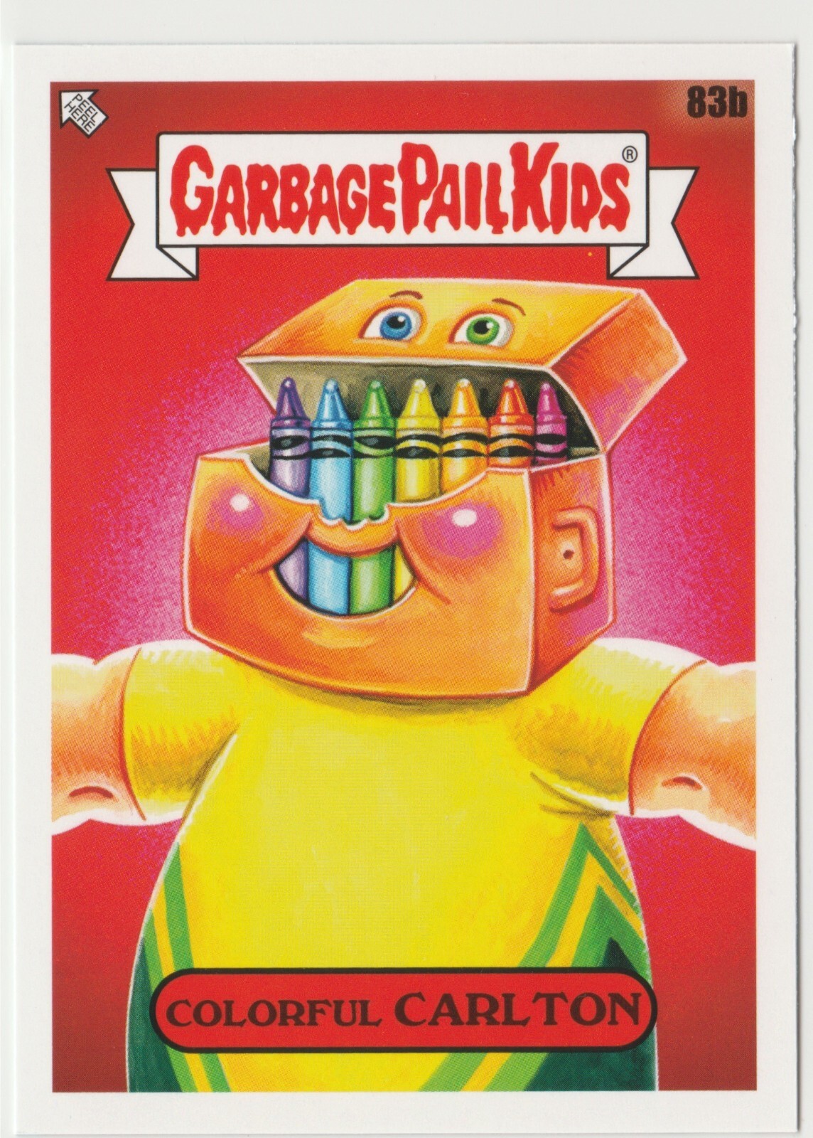 Colorful Carlton #83b Garbage Pail Kids GPK 2024 Kids At Play KAP Series