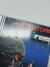 Metal Storm Nintendo Nes 1991 Complete In Box Missing Poster Great Condition See