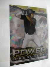 2020 Bowman's Best Power Producers Atomic Refractors Nick Gonzales PIRATES