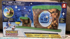 Sonic The Hedgehog Green Hill Zone Toy Playset with 2.5" Sonic Figure NEW!