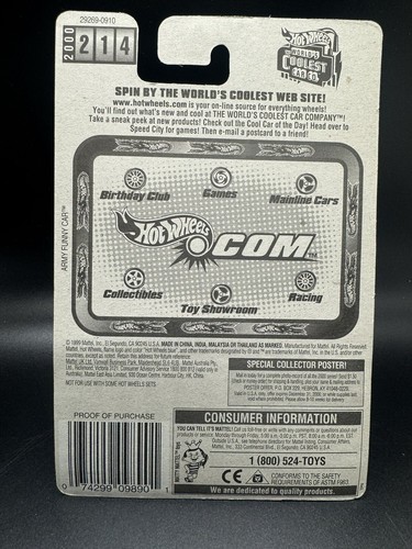 Mattel Hot Wheels Super Comp Dragster #214 2000 - Packaging Error - Picture 3 of 4