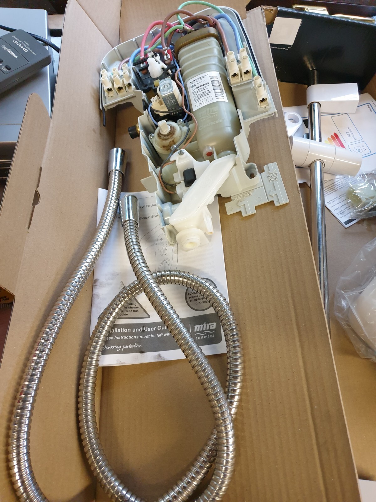 Mira Sprint/Jump 9.5 KW Multifit Manual Electric Shower.NEEDS NEW