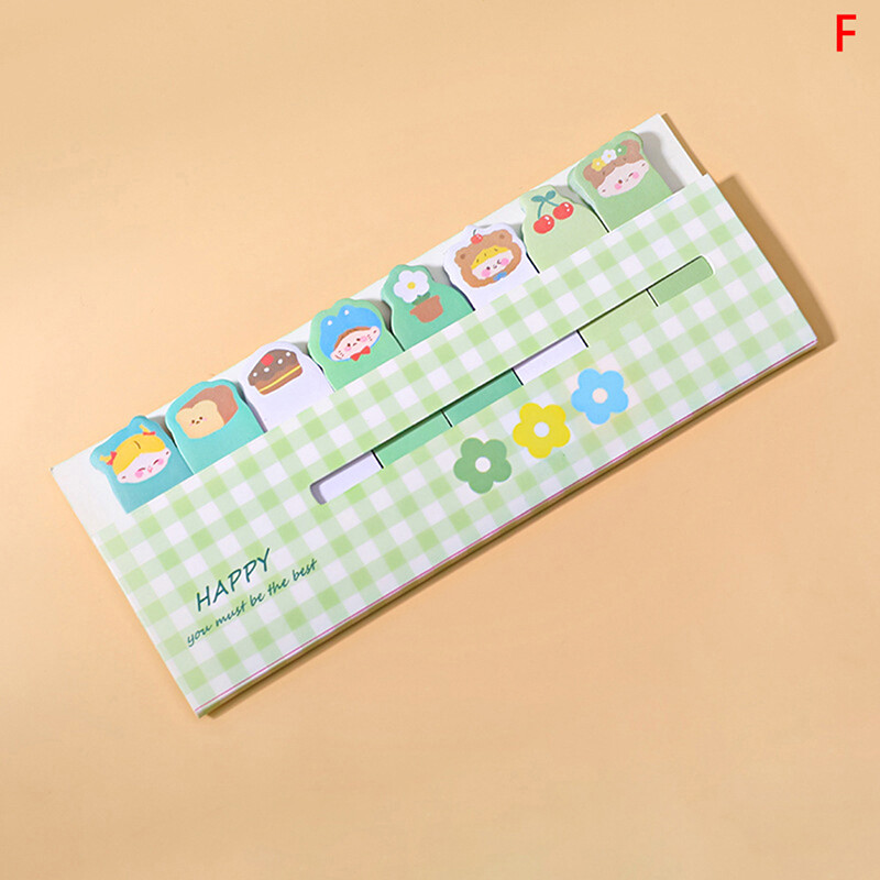 Classified Sticky Note 120 Sheets Kawaii Animal Sticky Note Classified Index Sticker Label ...