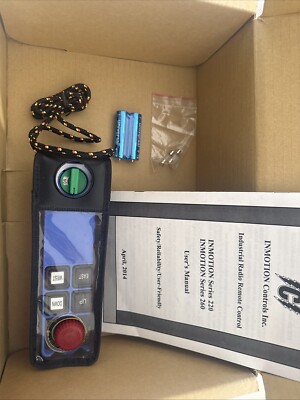 InMotion Controls TX 2802A-SAGA1L8 110V Crane Wireless Remote Controller 6-Way