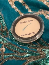 _**Ring Worn NWA Ric Flair Robe Starrcade 83 Crockett Feather Single**_ ROUND