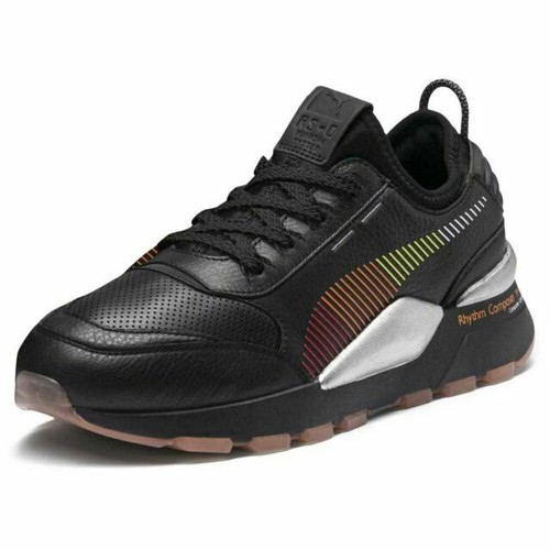 puma thunder black white