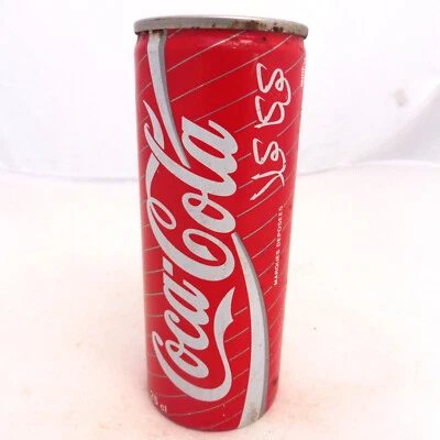 COCA COLA® CANETTE VIDE ECRITURE ARABE 25 cl 1993 - Photo 1/4