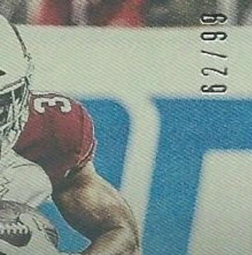 2018 Panini Luminance David Johnson #/99 Arizona Cardinals Iowa - Image 3 of 3