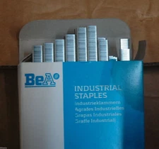 BeA 72/6 1/4" 72 Series Staples. 22 gauge 1/2" Crown. For Duo-Fast 30 Series
