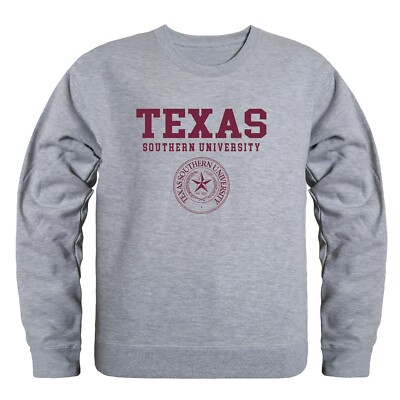 Texas Southern University Tigers TSU Seal Crewneck Sweatshirt