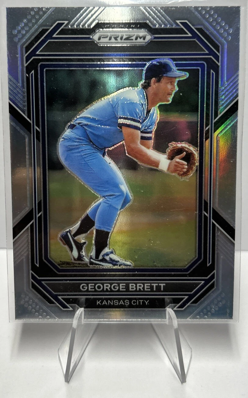 George Brett 2023 Panini Prizm SILVER CARD#81