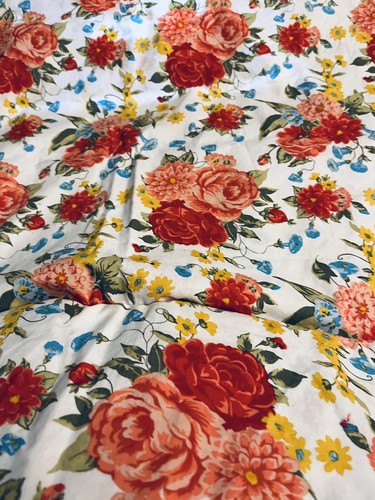 VTG Cottagecore French Country FLORAL by The Pioneer Woman 4 David Textiles BTFQ - Picture 2 of 8