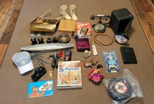 Mixed Large Vintage Antique Estate Junk Corner Lot of Collectibles 