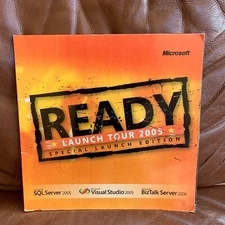 VTG Microsoft Ready Launch Tour 2005 Promo w/DVDs for SQL Server Visual Studio