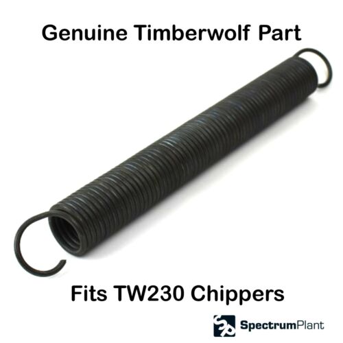 Genuine Timberwolf Heavy Duty Feed Roller Box Spring Fits TW230 Woodchipper UK - Picture 1 of 2