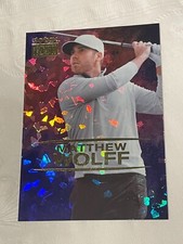 2021 Skybox Metal Universe Champions Premium Matthew Wolff #S-12 Rookie RC 9/10