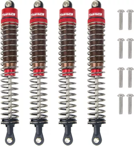 120mm 1/10 RC Oil Shock Absorbers Kit for Tamiya D90 Crawler Car Upgrade - Bild 2 von 6