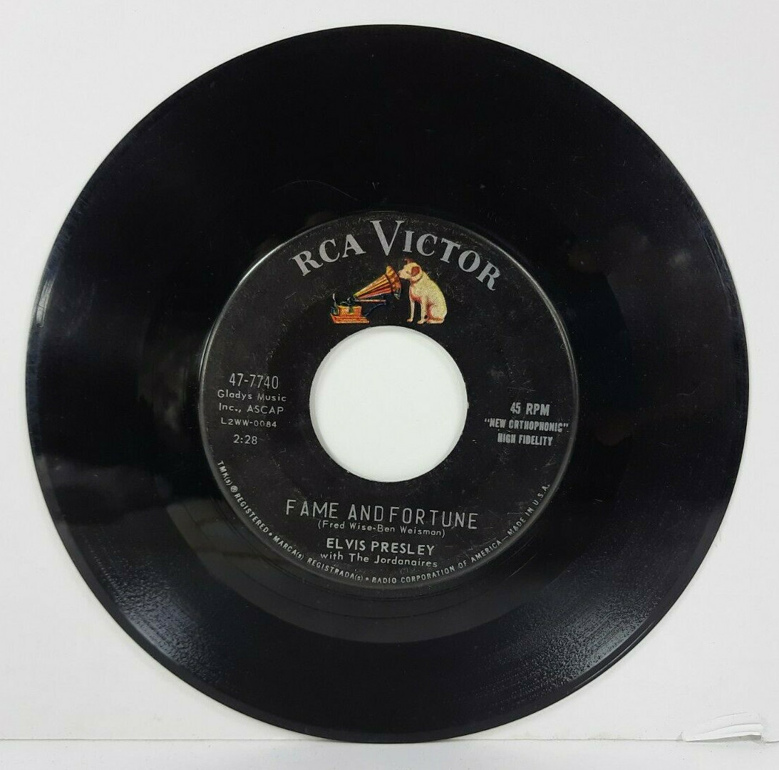 洋楽 Elvis Presley Stuck On You RCA Victor ELVIS PRESLEY 45 Stuck on You/Fame and Fortune RCA VICTOR | eBay