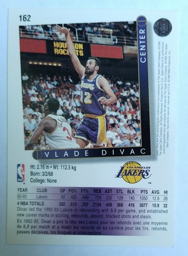AU CHOIX CARTES NBA UPPER DECK 1993-94 FRENCH - Picture 65 of 89