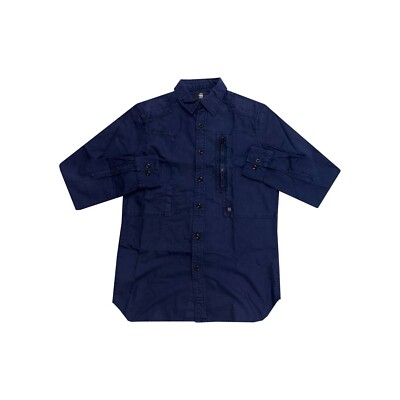 G-STAR Herren Langarmhemd blau Powel UVP 50£