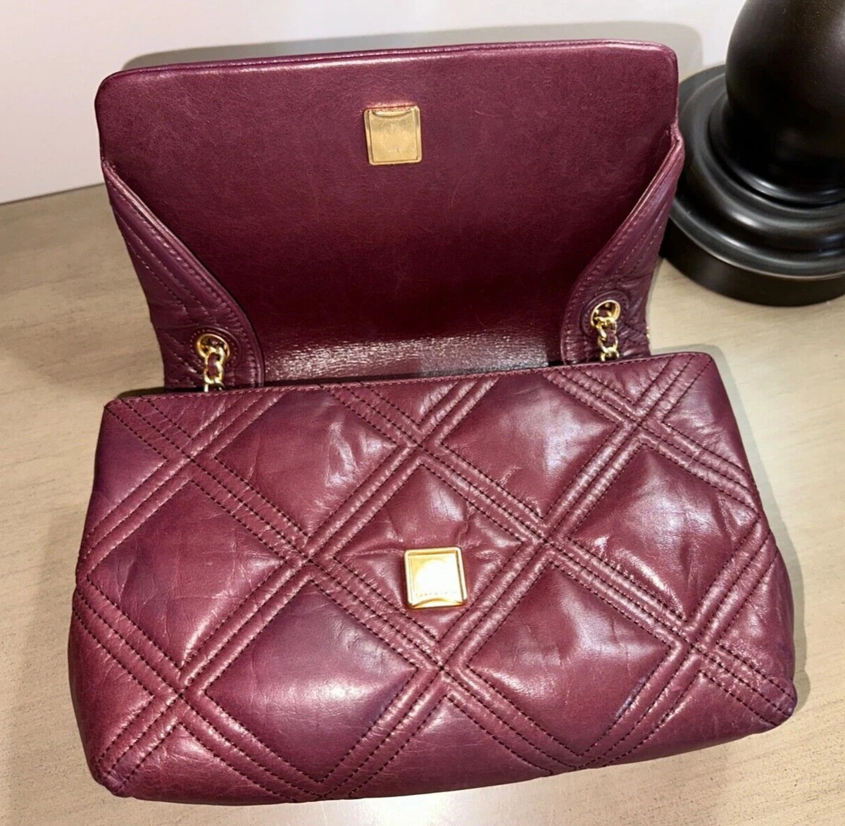 TORY BURCH Fleming Soft Convertible Shoulder bag purse 698