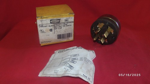 NEW Hubbell 8461 Plug, NEMA 15-60P, 60A, 250V 3 Phase Armored