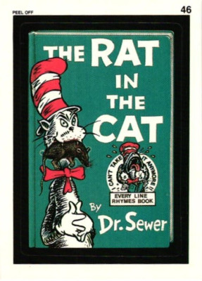 1991 Topps, The Rat in the Cat, Dr. Sewer