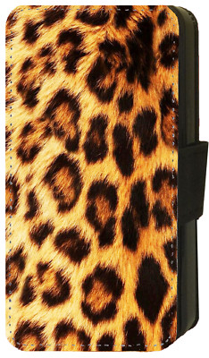 Big Cat Tierdruck Apple iPhone Google Pixel Galaxy Flip Geldbörse Handyhülle (C