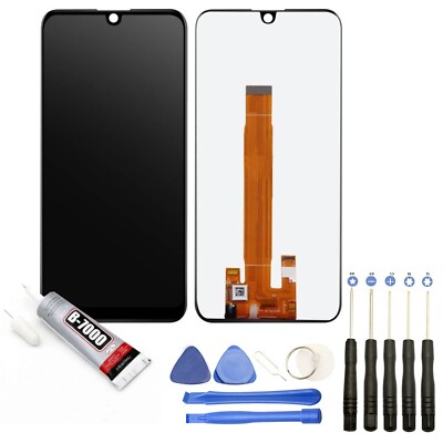 Écran LCD + Vitre Tactile Pour Wiko View 3 Lite (2019) - Bleu Night - Neuf - Compatible