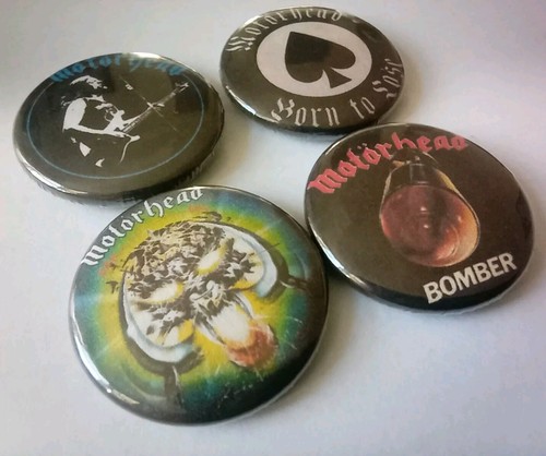 Motorhead Badge Set - Punk - Poxy Music - POX007 - Picture 3 of 4