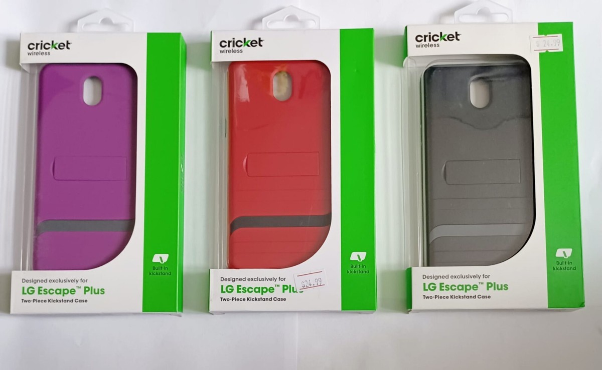 Cricket Wireless LG Escape Plus kickstand And Holster Phone Case Black | eBay Cricket Wireless LG Escape Plus kickstand And Holster Phone Case Black | eBay