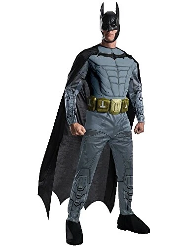 Size M Batman Multi-Color Costumes for Men
