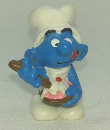 Figurine Schtroumpf Smurf puffi pitufo puffo figure peyo : Achat occasion | Figurines The Smurfs Bon état