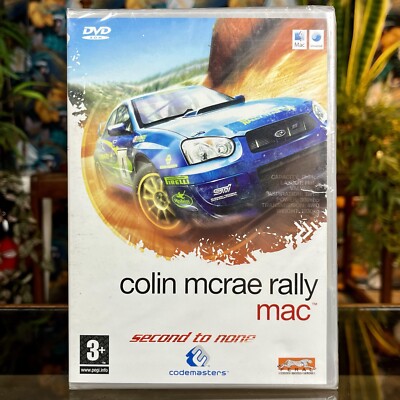 Neu Colin McRae Rally Mac versiegelt DVD-ROM 2007 MAC OS Universal Codemasters