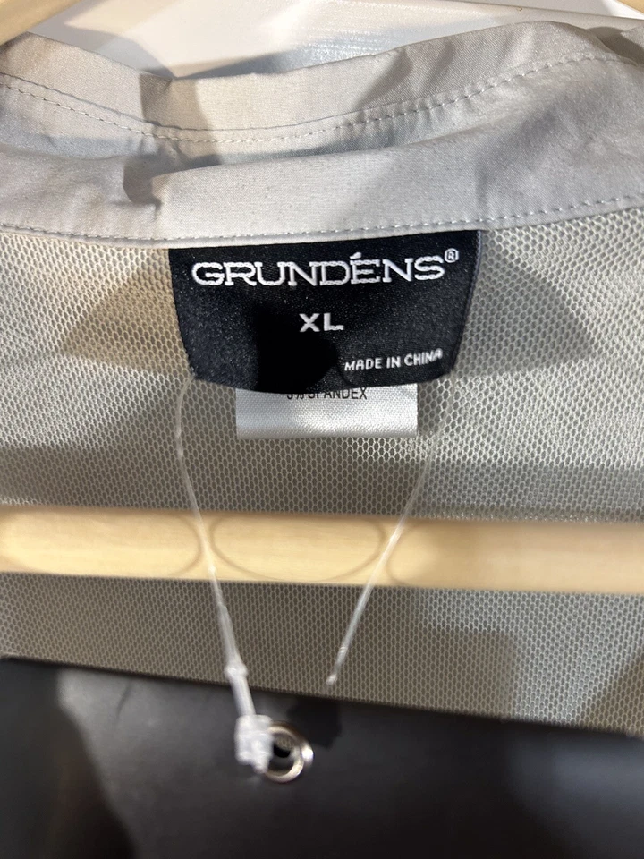 Grundens Hooksetter LS Camisa Gris Glaciar Talla XL Foto 3 de 4