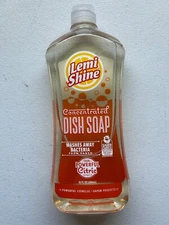 Lemi Shine Concentrated Dish Soap - 22 Fl Oz - with Powerful Citric Extracts 