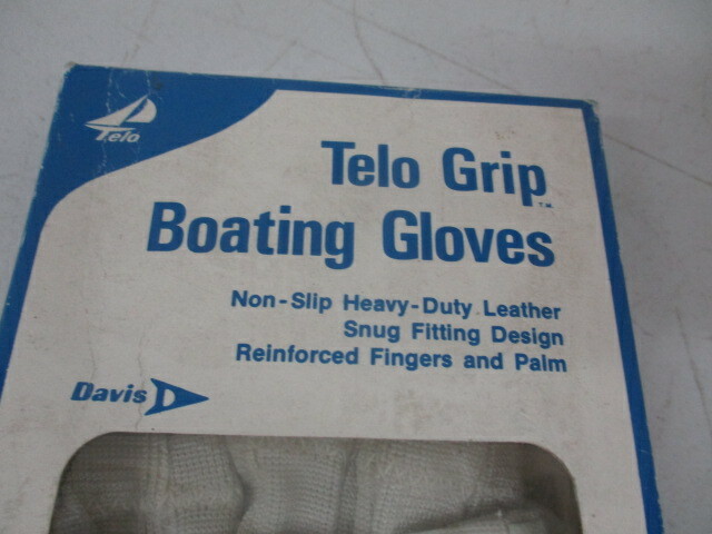 Davis Instruments Telo Grip Non-Slip HD Boating Gloves (size S) NEW