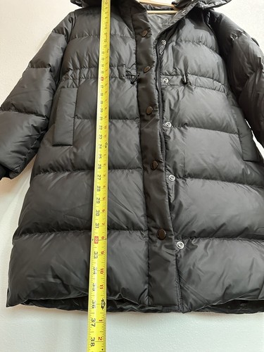 $898 Coach Outlet Women’s Long Down Puffer w/Monogram Lining Size Small, Black - Picture 19 of 19