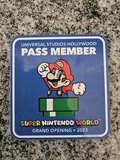 Super Mario World Magnet 2023 Universal Studios Hollywood Exclusive Limited New