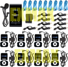 EXMAX EX-100 Wireless Tour Guide System Microphone NoiseReduction,164ft 1T8R USB